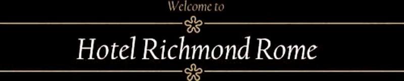 Hotel Richmond Rome Buitenkant foto